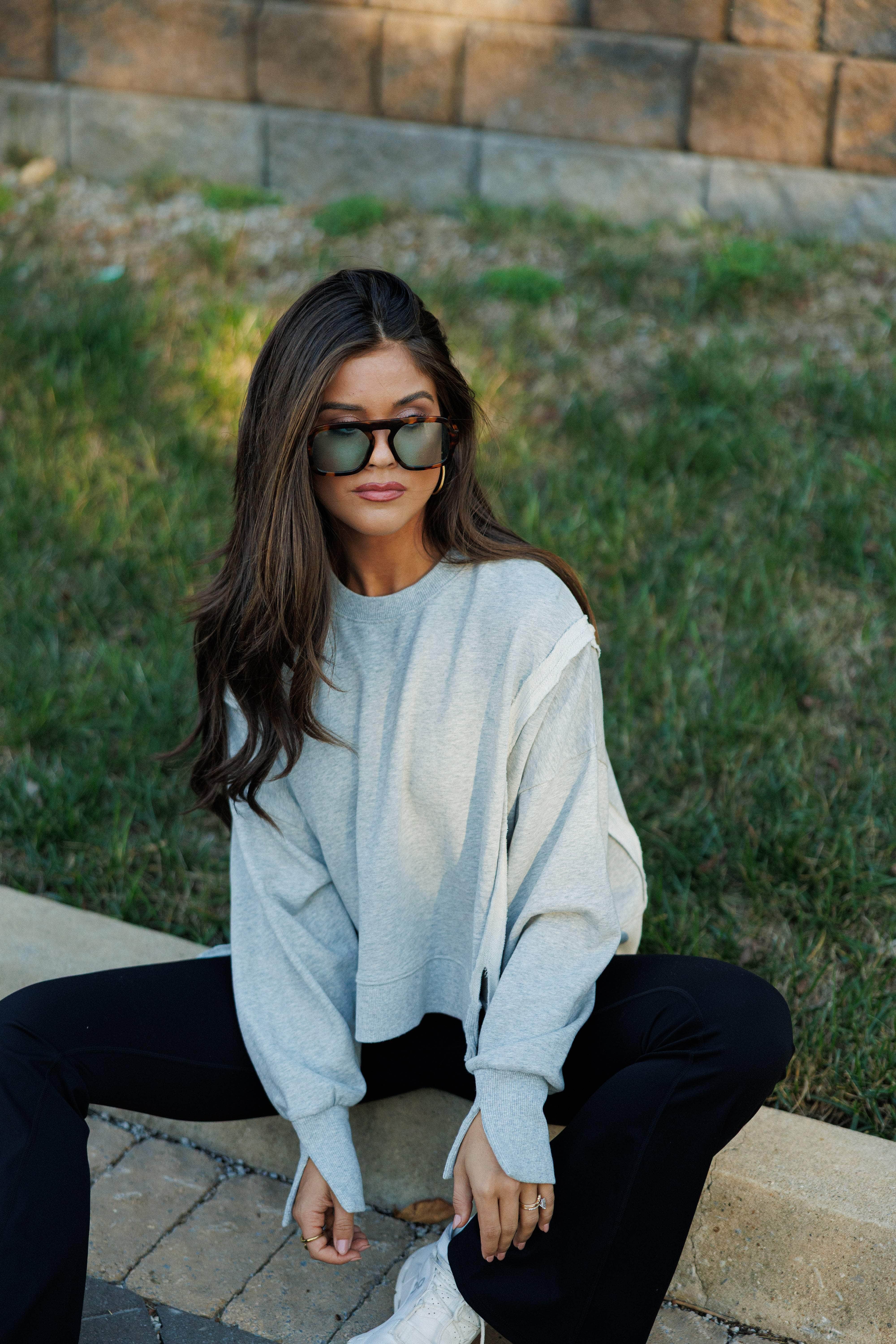 Early Riser Cropped Sweatshirt