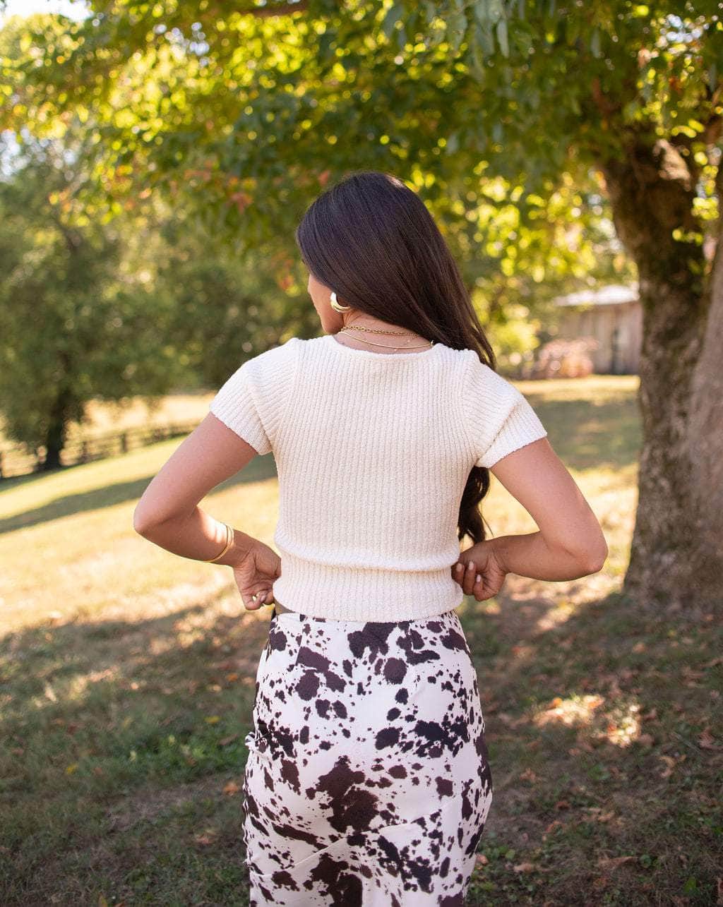 Prairie Side Sweater Top