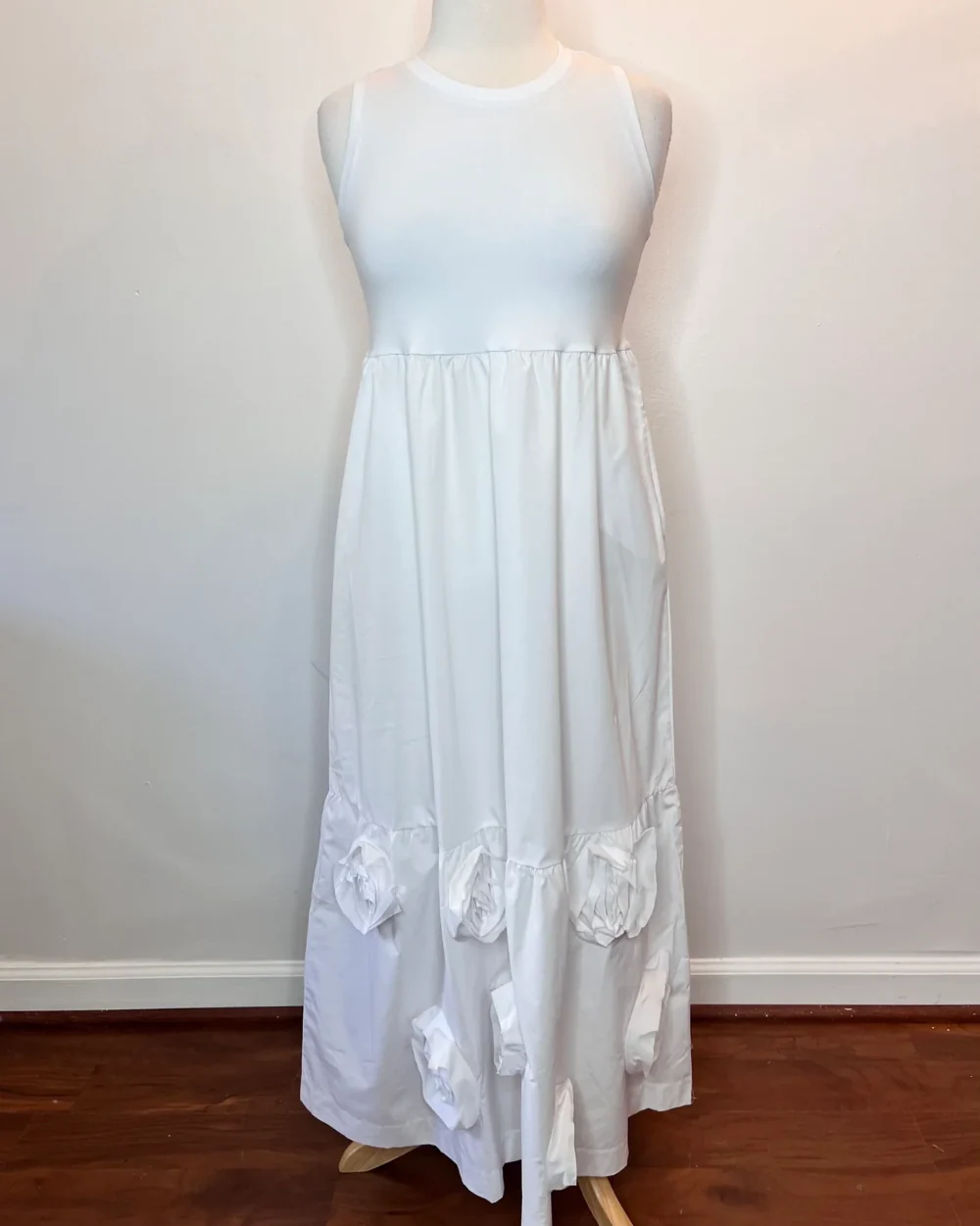 Sleeveless Rose Dress