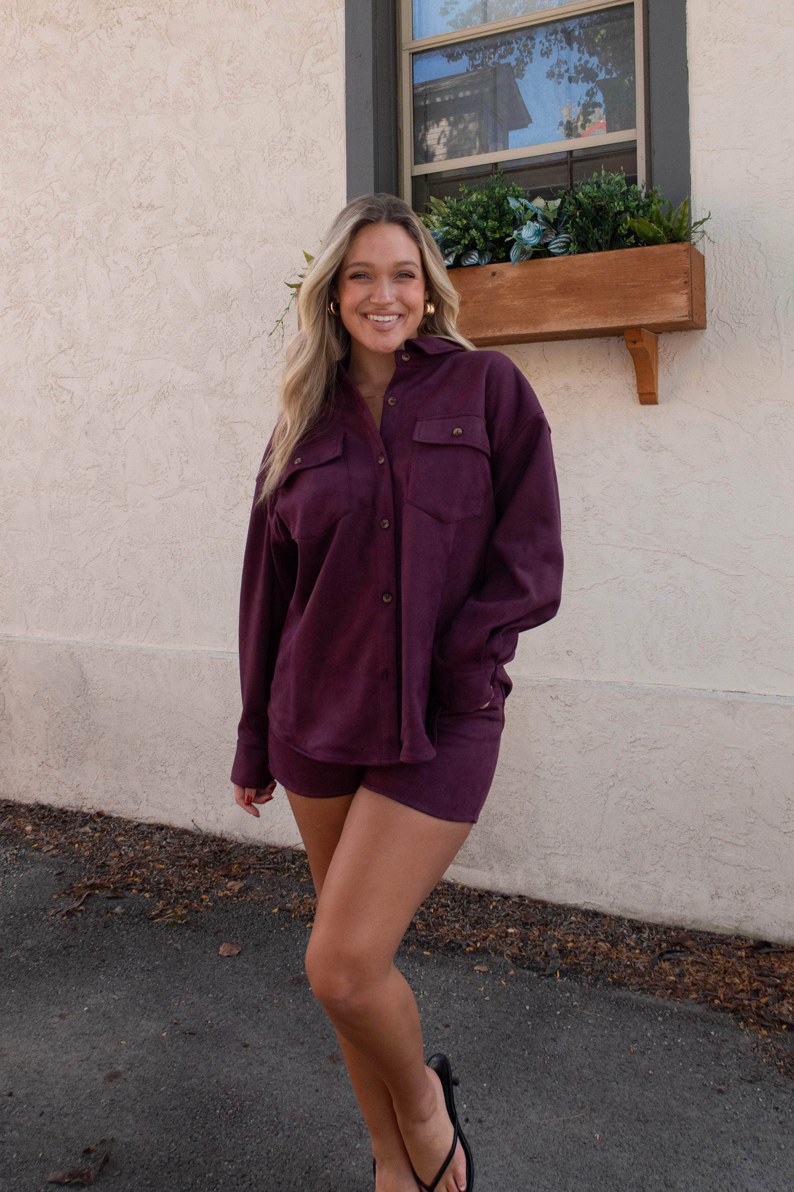 Favorite Season Suede Jacket