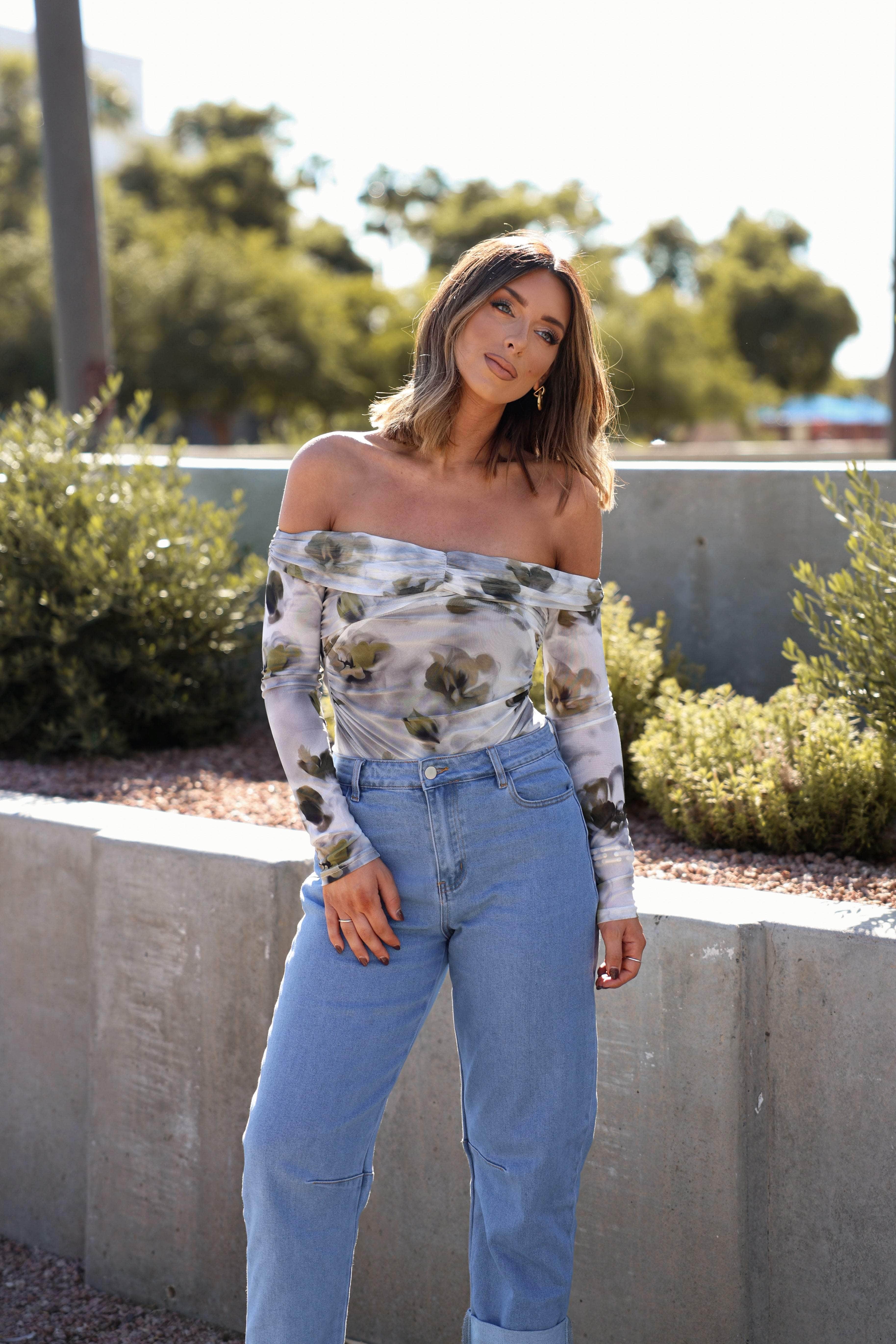 Caught In The Bloom Bodysuit