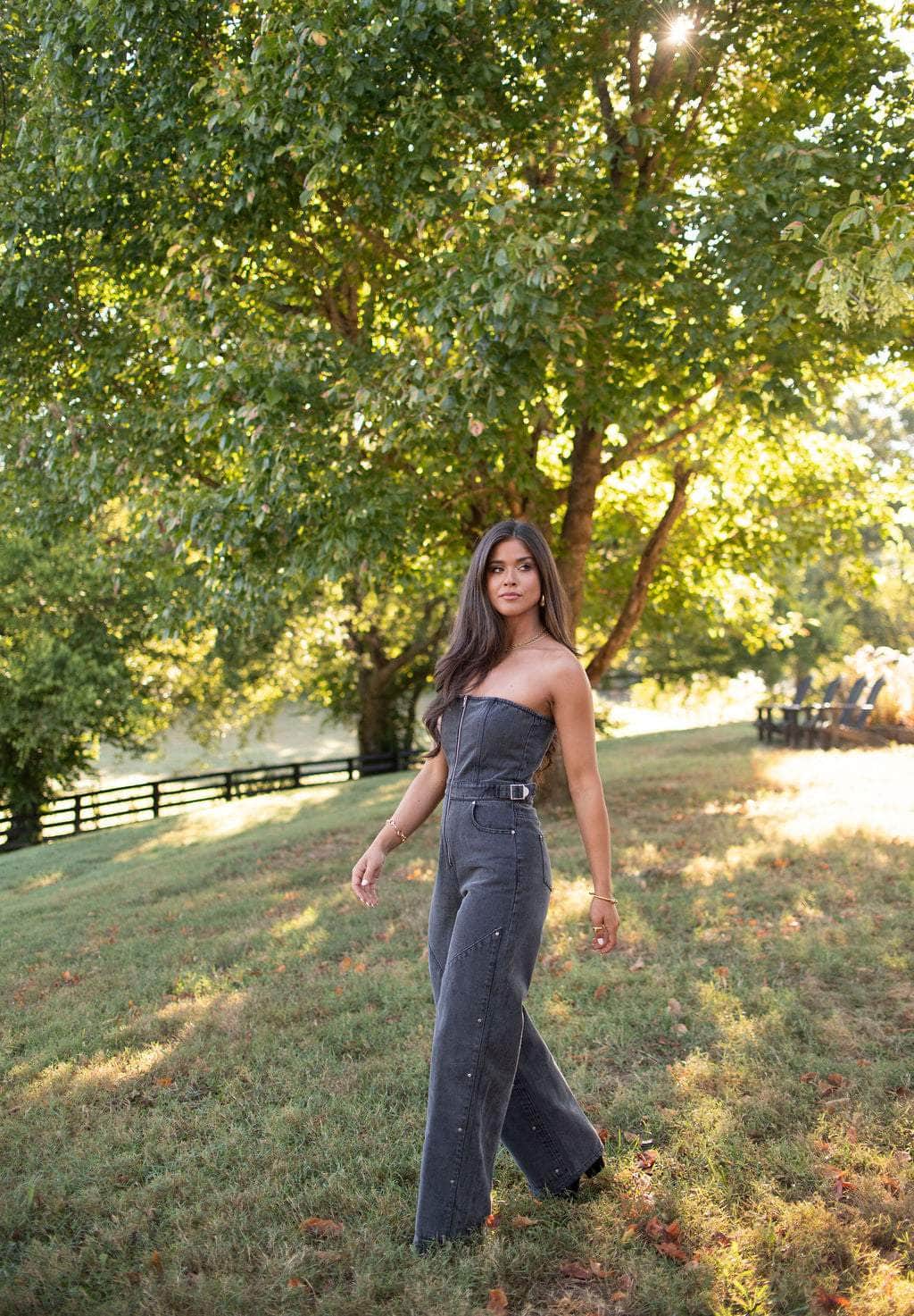 Outlaw Energy Denim Jumpsuit